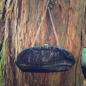 Designer Elliott Lucca Cow Leather Handbag